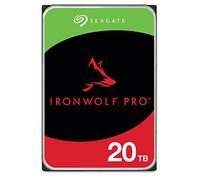 Seagate IronWolf Pro ST200000NT001 Disque Dur Interne 3,5" (3 Ans de récupération de données Incluse) 20 to Disque Dur Interne CMR 6 Go/s 256 Mo 7200 TR/Min Fonctionnement 24 Heures PC NAS