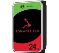 Seagate IronWolf Pro ST24000NT002 - Disque dur - 24 To - interne - 3.5" - SATA 6Gb/s - 7200 tours/min - mémoire tampon : 512 Mo - avec 3 ans de Seagate Rescue Data Recovery G