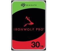Seagate IronWolf Pro ST30000NT011 - Disque dur - 30 To - interne - 3.5" - SATA 6Gb/s - 7200 tours/min - avec 3 ans de Seagate Rescue Data Recovery G