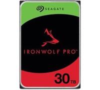 Seagate IronWolf Pro ST30000NT011 - Disque dur - 30 To - interne - 3.5" - SATA 6Gb/s - 7200 tours/min - avec 3 ans de Seagate Rescue Data Recovery G