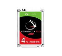 Seagate IronWolf Pro ST4000NE001 HDD 4To 7200 RPM 256Mo 3.5" SATA III pour NAS (200MB/s, 4.16ms, 1.2M h MTBF, capteurs VR)