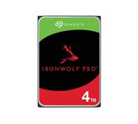 Seagate IronWolf Pro ST4000NT001 - Disque dur - 4 To - interne - 3.5" - SATA 6Gb/s - 7200 tours/min - mémoire tampon : 256 Mo - avec 3 ans de Seagate Rescue Data Recovery