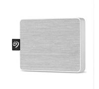 Seagate One Touch SSD, 500 Go, Disque Dur externe SSD, USB 3.0, Blanc, Abonnement de 4 mois à la formule Adobe Creative Cloud pour la photo, services Rescue valables 3 ans (STJE500402)