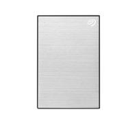 Seagate One Touch STKZ5000401 - Disque dur externe 5 To 3.5" USB Type-C 3.2 Gen 1, AES 256-bit, Aluminium Noir/Argent, Compatible Windows/macOS