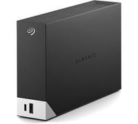 Seagate One Touch with hub STLC10000400 - Disque dur - 10 To - externe (de bureau) - USB 3.0 - noir - avec Seagate Rescue Data Recovery Noir G