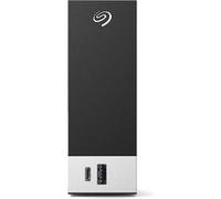 One Touch with hub STLC6000400 - Disque dur - 6 To - externe (de bureau) - USB 3.0 - noir - avec Seagate Rescue Data Recovery