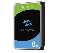Seagate SkyHawk ST6000VX009 - Disque dur - 6 To - interne - 3.5" - SATA 6Gb/s - mémoire tampon : 256 Mo - avec 3 ans de Seagate Rescue Data Recovery Or G
