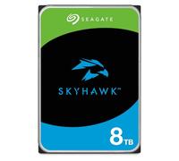 Seagate SkyHawk 8 To, Disque dur interne de surveillance HDD, 3,5" SATA 6 Gbit/s, 256 Mo de mémoire cache,pour système de caméras de sécurité, services Rescue valables 3 ans (ST8000VX004)