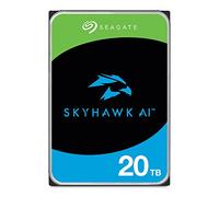 Seagate Skyhawk AI 20TB Video Internal Hard Drive HDD - 3.5" SATA 6Gb/s 512MB Cache for DVR NVR Security Camera System with in-House Rescue Services (ST20000VE003)