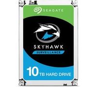 Seagate SkyHawk AI ST10000VE0008 - Disque dur - 10 To - interne - 3.5" - SATA 6Gb/s - mémoire tampon : 256 Mo - avec 2 ans de Seagate Rescue Data Recovery G