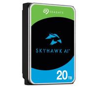 SkyHawk AI ST20000VE003 - Disque dur - 20 To - interne - 3.5" - SATA 6Gb/s - mémoire tampon : 512 Mo - avec 3 ans de Seagate Rescue Data Recovery