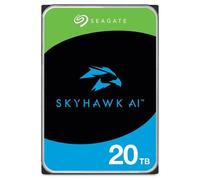 Seagate SkyHawk AI ST20000VE004 - Disque dur - 20 To - interne - 3.5" - SATA 6Gb/s - mémoire tampon : 512 Mo - avec 3 ans de Seagate Rescue Data Recovery