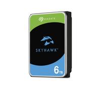 Seagate SkyHawk HDD 6 To, 3.5", SATA III, 256 Mo Cache, 6 Gbit/s, 180 MiB/s Sustained Transfer Rate, RV Sensors, 64 Caméras max, ST6000VX009