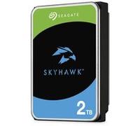 Seagate SkyHawk ST2000VX017 - Disque dur - 2 To - interne - 3.5" - SATA 6Gb/s - mémoire tampon : 256 Mo - avec 3 ans de Seagate Rescue Data Recovery Blanc G