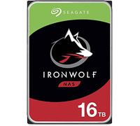 Seagate ST1000VN002 IronWolf Disque dur interne NAS HDD 8,9 cm SATA 6Gb/s 5900 tr/min 1 To cache 64Mo pour stockage RAID Disque dur IronWolf 16TB