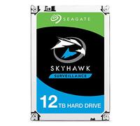 Seagate St12000vxz008 8,9 cm 12 to Skyhawk Disque Dur Interne pour 1-64 Caméras de Surveillance des systèmes - Argent