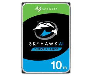 SEAGATE Surveillance AI Skyhawk 10TB HDD SATA 6Gb/s 256Mo cache 8.9cm