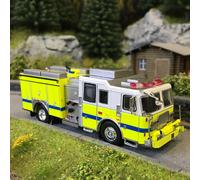 Seagrave attacker, jaune, blanc, 2013 - PCX 870847 - HO 1/87