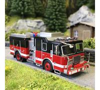 Seagrave attacker, rouge, noir, 2013 - PCX 870846 - HO 1/87