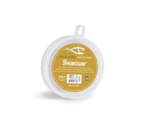 Seaguar Gold Label Ligne de pêche en fluorocarbone, Mince et Solide, Double Structure pour Plus de résistance et de Douceur, Faible mémoire pour Un Serrage Facile des nœuds