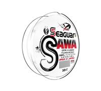 Seaguar YUKI SAWA Fil de pêche en fluorocarbone 100 % invisible 50 m Diamètre 0,30 mm