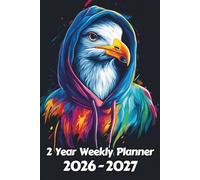 Seagull 2 Year Weekly Planner: 104 Week Sunday to Saturday Calendar | Gift For People Who Love Avian Animals, Bird Lovers | Ideal for Professionals, Students, and Busy Individuals | 6 x 9 Inches | v1