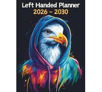 Seagull Left Handed Planner: 5 Year Monthly | Large 60 Month Calendar | Gift For People Who Love Avian Animals, Bird Lovers | Ideal for Professionals, ... and Busy Individuals | 8.5 x 11 Inches | v1