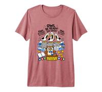 Seagull Owl Be Ready, élève de 2e année, drôle, rentrée Scolaire T-Shirt Haut de Gamme
