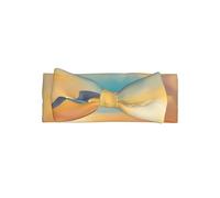 Seagulls by the sea Bandeau à nœud pour bébé - Doux et extensible - Pour nouveau-nés et nourrissons - Joli nœud papillon - Pour fêtes et cadeaux