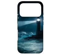 Seagulls Lighthouse Ocean Lovers Sea Shore Water Blue Waves Coque pour iPhone 17 Pro