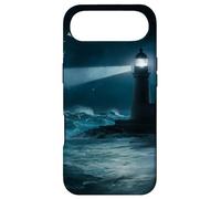 Seagulls Lighthouse Ocean Lovers Sea Shore Water Blue Waves Coque pour iPhone Air