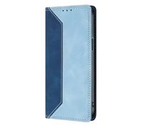 SEAHAI Coque pour Cubot P90, Étui Protection Housse en Cuir PU [Porte Cartes], Antichoc Portefeuille Flip Case avec Support/RFID Blocage/Rabat Magnétique - Bleu Clair