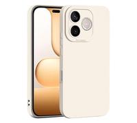 SEAHAI Coque pour Honor 600 Lite 5G, Très Mince Doux Silicone Gel Housse avec Design de Protection de Caméra Épaissie, Élégant Matte Antichoc TPU Bumper Étui - Blanc