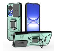 SEAHAI Coque pour Huawei Nova 13, Très Mince Renforcée Bumper TPU + Dur PC Silicone Antichoc Armure Housse, Étui avec Protection de la Caméra et Rotation Bague Soutien - Vert