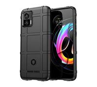 SEAHAI Coque pour Motorola Edge 30 Neo/Edge 30 Lite, Militaire Étui de Protection Complète du Corps, Housse Doublure Douce en Tissu Microfibre, Antichoc Anti-Chute Case - Noir