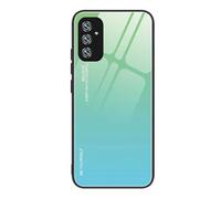 SEAHAI Coque pour Motorola Edge 70 Pro, Ultra Mince Silicone TPU Souple Bumper Étui Arrière Mode Dégradé de Couleur en Verre Trempé Housse Antichoc Case, Vert Jeunesse