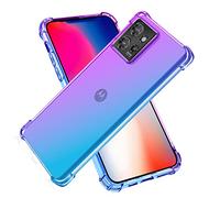 SEAHAI Coque pour Motorola ThinkPhone, Étui en Gradient Color Très Mince TPU Case Cover, Housse de Transparente Antichoc Souple Silicone Bumper, Violet/Bleu