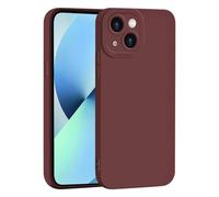 SEAHAI Coque pour OnePlus 15, Très Mince Doux Silicone Gel Housse avec Design de Protection de Caméra Épaissie, Élégant Matte Antichoc TPU Bumper Étui - Vin Rouge