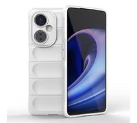 SEAHAI Coque pour OnePlus Nord CE 3 Lite 5G, [Conception D'airbag] Robuste Étui de Protection Complète du Corps, Housse Silicone Douce Antichoc Anti-Chute Case - Blanc
