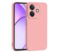 SEAHAI Coque pour Oppo A40 4G / Oppo A40M / Oppo A60 5G, Très Mince Doux Silicone Gel Housse avec Design de Protection de Caméra Épaissie, Élégant Matte Antichoc TPU Bumper Étui - Rose
