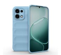 SEAHAI Coque pour Oppo A6 Pro 5G/4G, [Conception D'airbag] Robuste Étui de Protection Complète du Corps, Housse Silicone Douce Antichoc Anti-Chute Case - Bleu Clair
