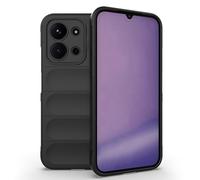 SEAHAI Coque pour Oppo A6 Pro 5G/4G, [Conception D'airbag] Robuste Étui de Protection Complète du Corps, Housse Silicone Douce Antichoc Anti-Chute Case - Noir