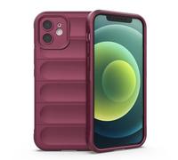 SEAHAI Coque pour Oppo A6X / Oppo A6 5G/4G / Oppo A6K, [Conception D'airbag] Robuste Étui de Protection Complète du Corps, Housse Silicone Douce Antichoc Anti-Chute Case, Violet foncé