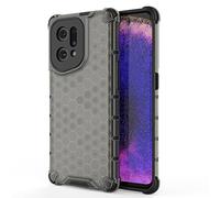 SEAHAI Coque pour Oppo Find X5 Housse, Étui de Caoutchouc TPU Souple Antichoc en Silicone [Renforcer la Version avec Quatre Angles] [Protection de la caméra] - Noir