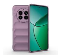 SEAHAI Coque pour Realme 12 4G / Realme 12+ Plus 5G, [Conception D'airbag] Robuste Étui de Protection Complète du Corps, Housse Silicone Douce Antichoc Anti-Chute Case - Violet Clair