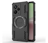 SEAHAI Coque pour Realme 14 5G / Realme 14T 5G avec Magnétique D'adsorption Fonction, Très Mince Style Cool Dur PC + TPU Bumper Silicone Antichoc Armure Housse Protection Étui, Noir