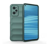 SEAHAI Coque pour Realme GT 2 5G/Realme GT Neo 2/Realme GT Neo 3T 5G, [Conception D'airbag] Robuste Étui de Protection Complète du Corps, Housse Silicone Douce Antichoc Anti-Chute Case - Vert