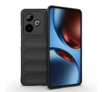 SEAHAI Coque pour Realme GT 7 5G / Realme GT 7T 5G, [Conception D'airbag] Robuste Étui de Protection Complète du Corps, Housse Silicone Douce Antichoc Anti-Chute Case - Noir