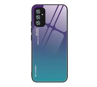 SEAHAI Coque pour Realme GT 8 Pro 5G, Ultra Mince Silicone TPU Souple Bumper Étui Arrière Mode Dégradé de Couleur en Verre Trempé Housse Antichoc Case, Bleu Dégradé