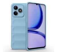 SEAHAI Coque pour Realme Note 50 / Realme C53 / Realme C51, [Conception D'airbag] Robuste Étui de Protection Complète du Corps, Housse Silicone Douce Antichoc Anti-Chute Case - Bleu Clair